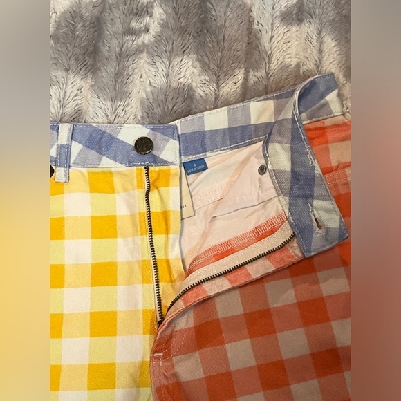 Farm Rio for Anthropologie Gingham Shorts Size Small - Picture 9 of 12
